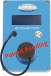 Prüfgerät zur Überwachung des Kühlmittelzustands „MT COOLANT CHECK“. Zum Patent angemeldete Technologie.